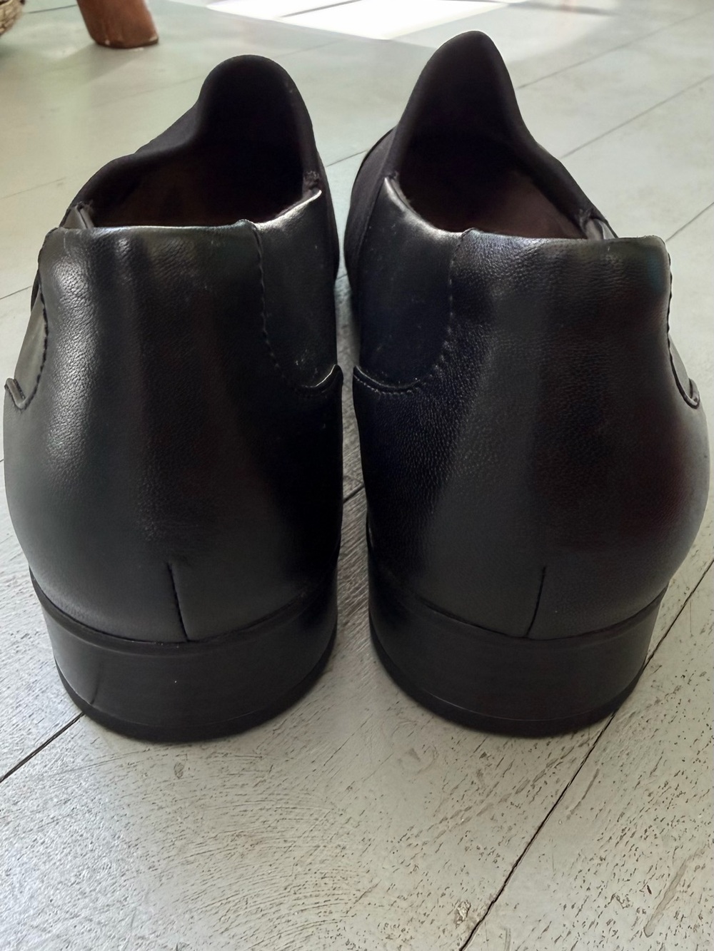 NEW Clarks Juliet Gem Slip-On Black Leather 10 - Picture 3 of 6